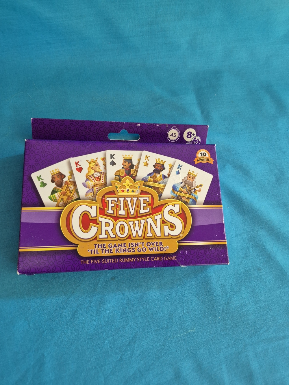 Five Crowns Card Rummy Style Game NIB by Play Monsters Ages 8+